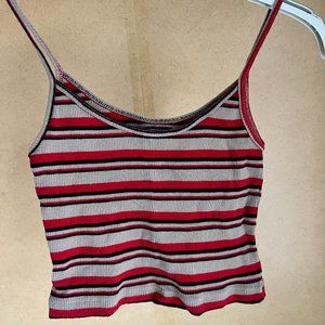 Brandy Melville Striped Crop Top